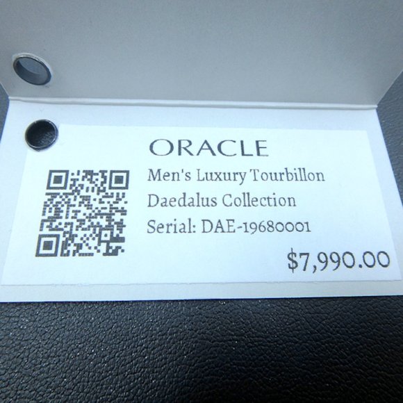 Oracle Tourbillon Luxury Men's Watch - Daedalus | Display Case Item, Never Owned - Picture 8 of 12